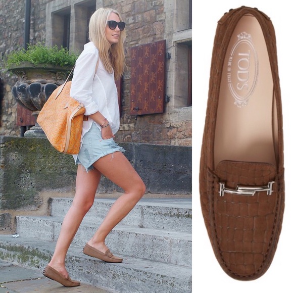 tod's double t loafer womens